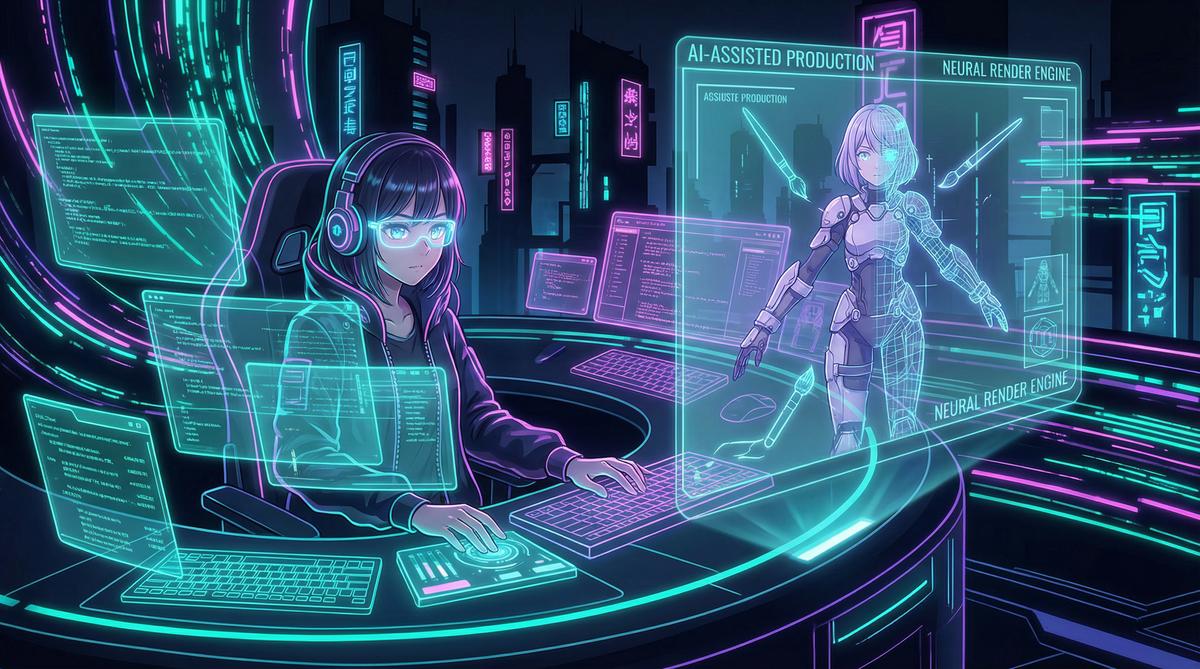 免费看片 AI动漫制作技术